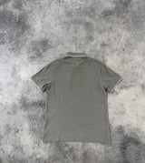 Stone island grey polo shirt