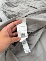 Stone island ghost project nylon smerigliato grey overshirt