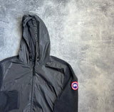 Canada goose iron grey windbridge hoodie