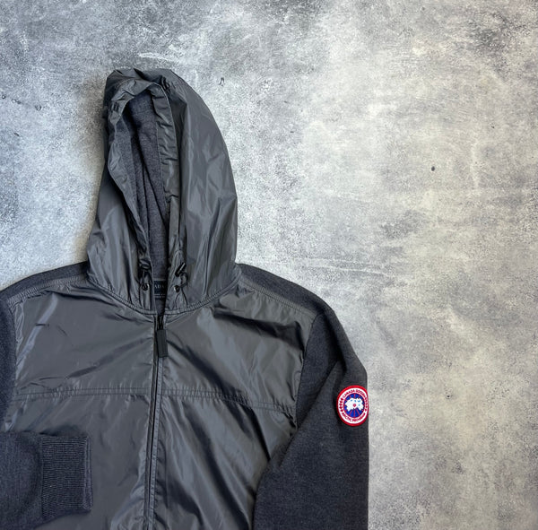 Canada goose iron grey windbridge hoodie