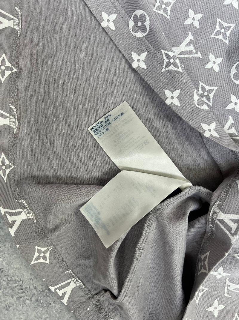 Louis Vuitton grey gradient tee