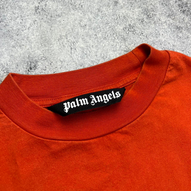 Palm angels orange kill the bear tee