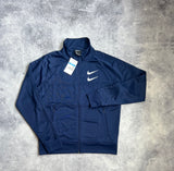 Nike navy swoosh track jacket BNWT