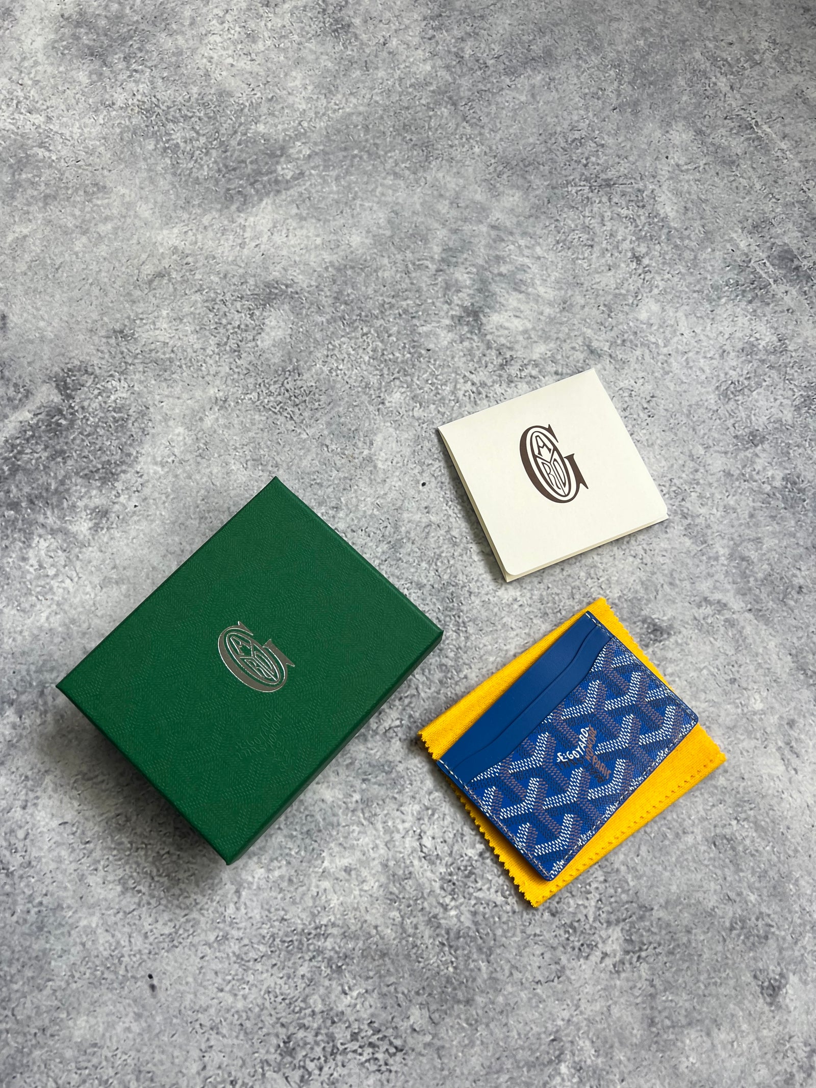 Goyard Saint Sulpice blue cardholder – MrBreckz Limited