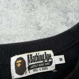Bape x ghostbusters ape head crewneck black