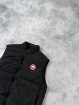 Canada goose black lodge vest gilet