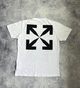 Off-white Mona Lisa white graphic tee