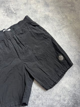 Stone island black swim shorts