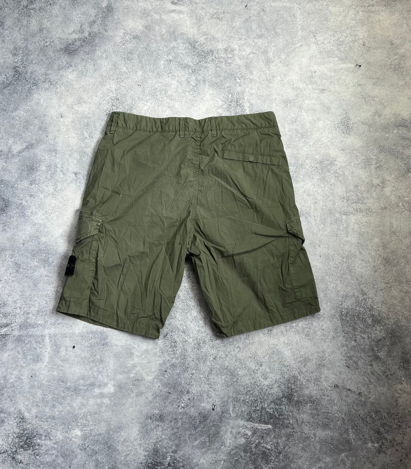 Stone island 2020 khaki cargo shorts