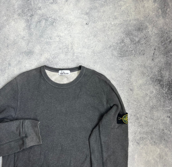 Stone island 2016 charcoal grey jumper