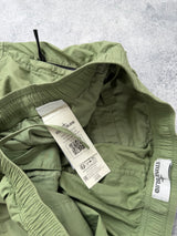 Stone island olive green cargo trousers