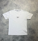 Stone island white archivio tee