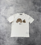 Palm angels white kill the bear tee