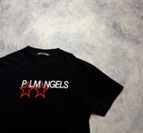Palm angels black racing star tee