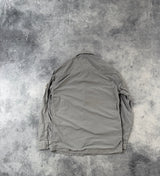 Stone island ghost project nylon smerigliato grey overshirt