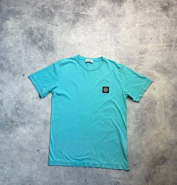 Stone island JUNIOR turquoise tee