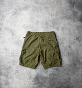 Stone island SS21 khaki green cargo shorts