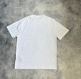 Palm angels rhinestone sprayed white tee