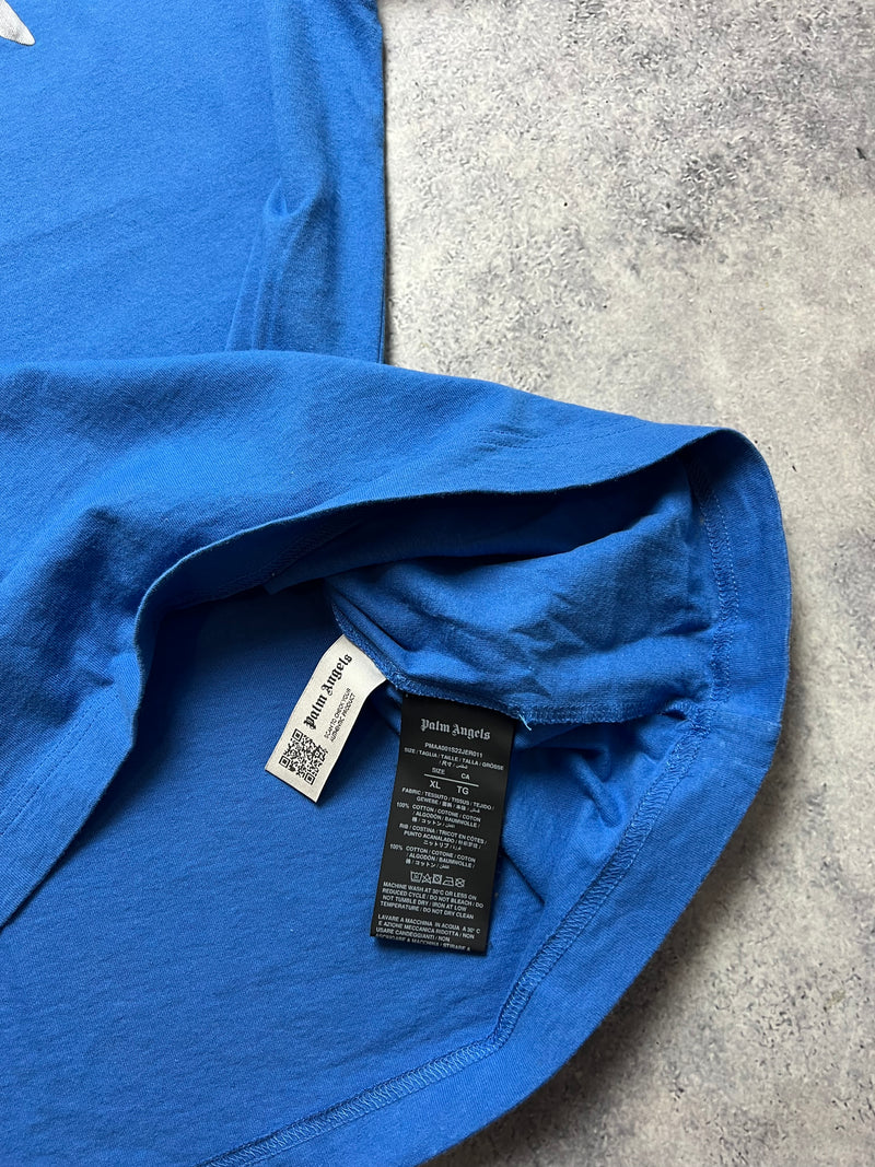 Palm angels blue shark tee
