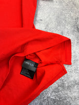 Prada red polo shirt