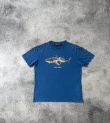 Palm angels blue shark tee