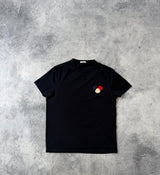 Moncler navy tri-logo tee