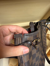 Louis Vuitton Damier neverfull PM canvas handbag