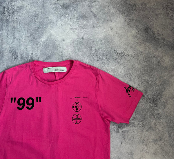 Off-white boat Impressionism print tee