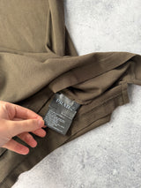 Prada khaki polo shirt