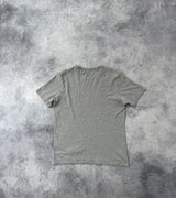 CP company grey block logo graphic tee