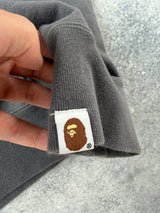 Bape ABC camo shark pullover hoodie grey