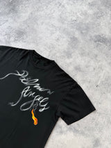 Palm angels foggy graphic tee charcoal grey
