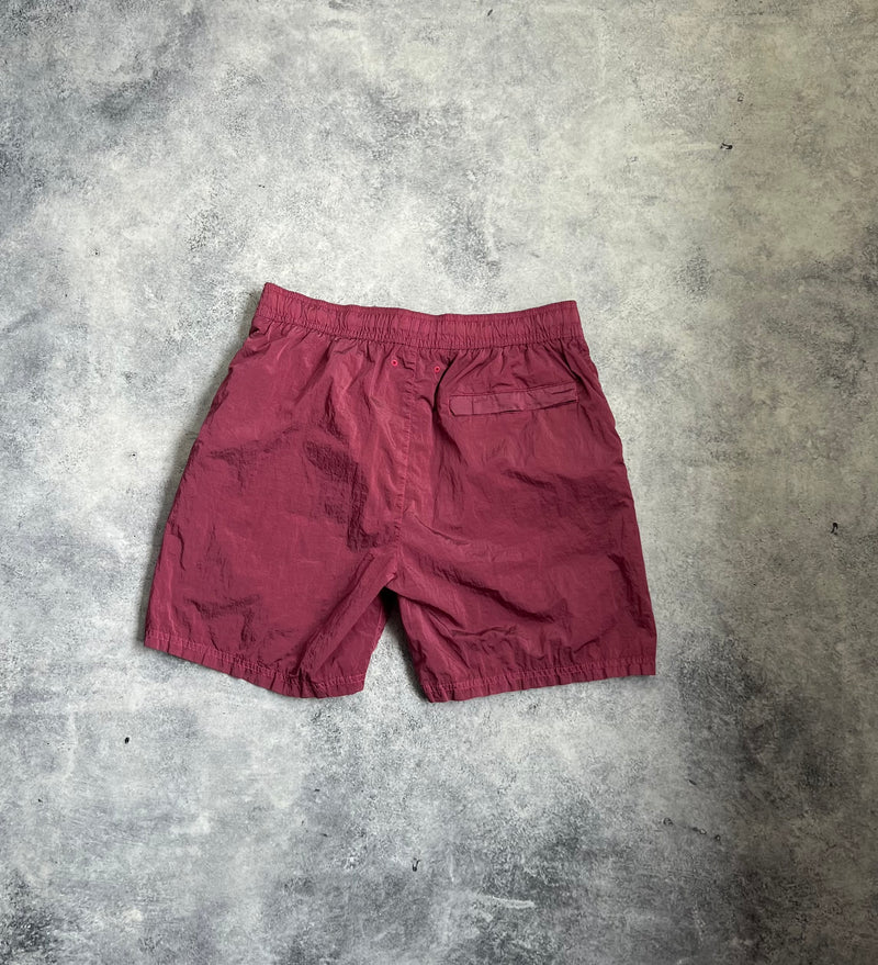 Stone island cyclamen nylon metal swim shorts