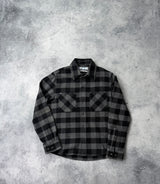 Off-white arrow flannel shirt grey