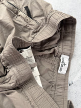 Stone island SS24 dove grey cuffed cargo trousers