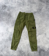 Stone island SS22 olive green cargo trousers