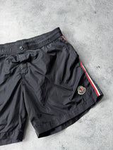 Moncler navy swim shorts