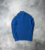 CP company blue knit 1/4 zip jumper