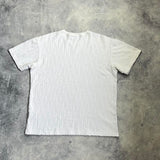 Dior oblique white towel tee