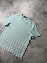Louis Vuitton baby blue gradient tee