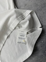 Moncler white polo shirt