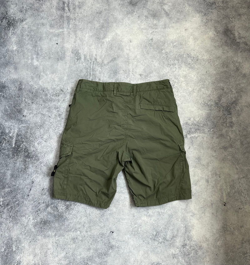 Stone island 2020 khaki cargo shorts