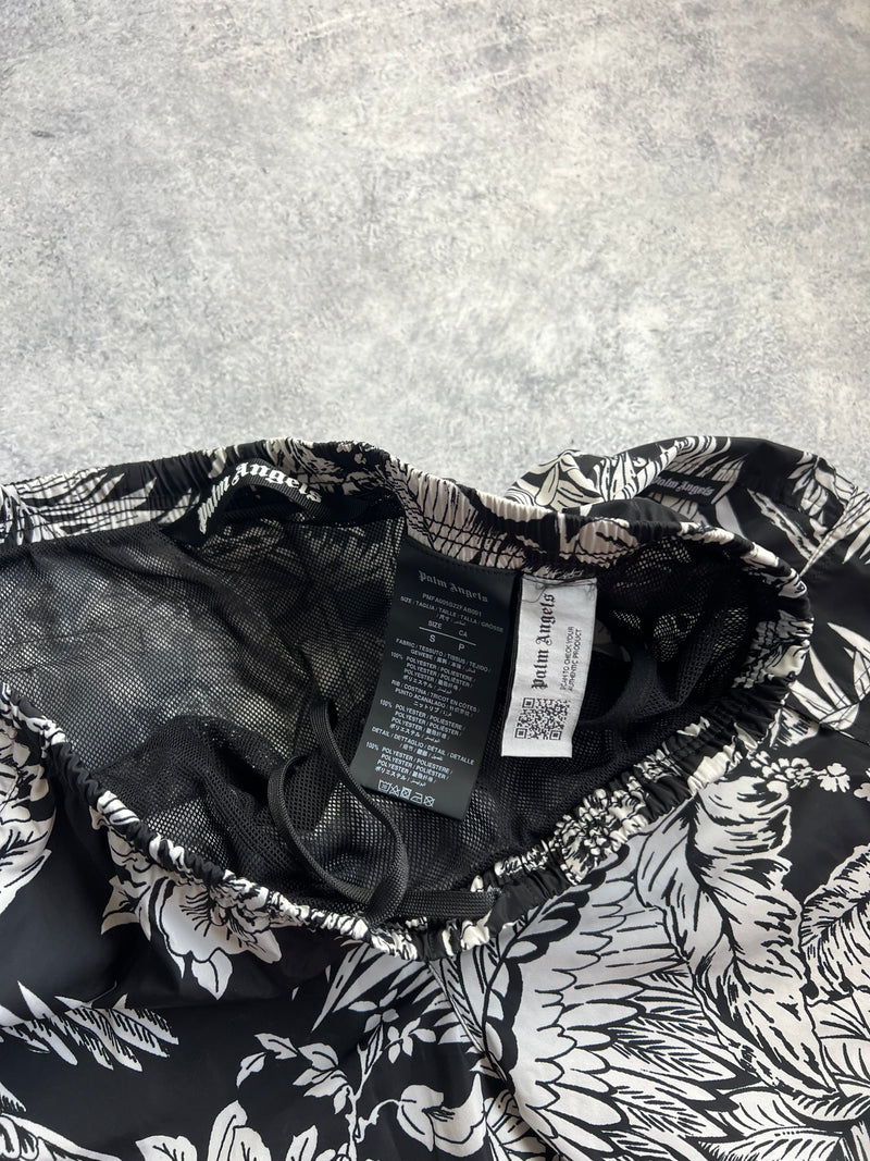 Palm angels jungle parrots swim shorts