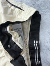 Stone island SS21 beige cargo shorts