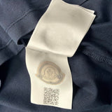 Moncler blue double logo tee