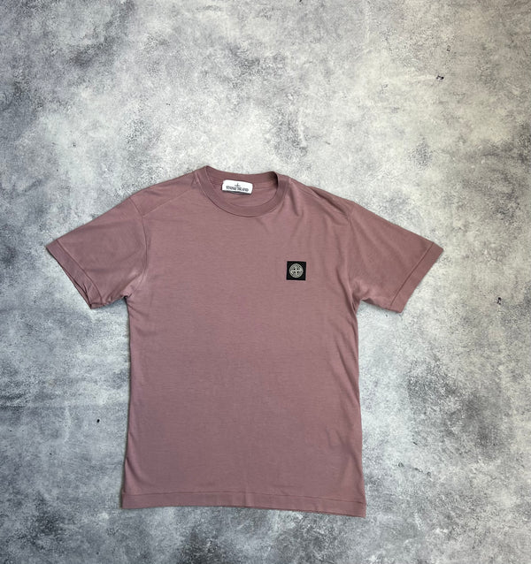 Stone island AW18 dark pink tee