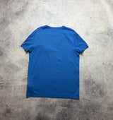 Moncler royal blue double logo tee