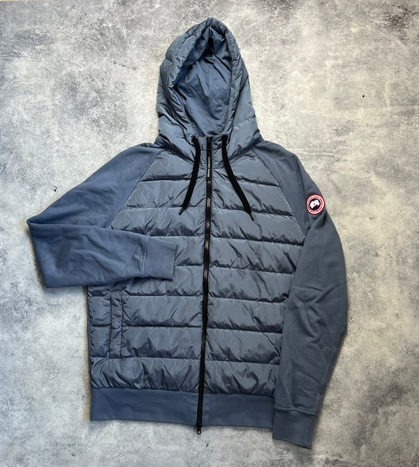 Canada goose bleu ozone Hybridge Huron hoodie