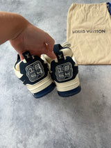 Louis Vuitton marine blue skate trainers