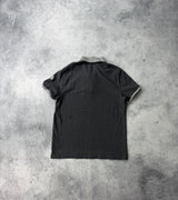 Moncler grey charcoal polo shirt